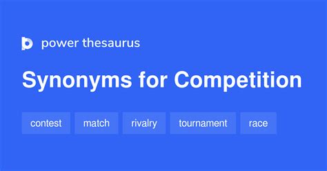 synonym for competition